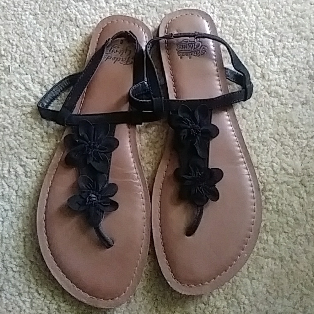 Black sandals
